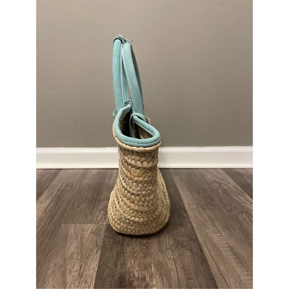 Jacquemus Le Panier Soleil Basket Bag with Suede Trim $535 - Picture 8 of 12